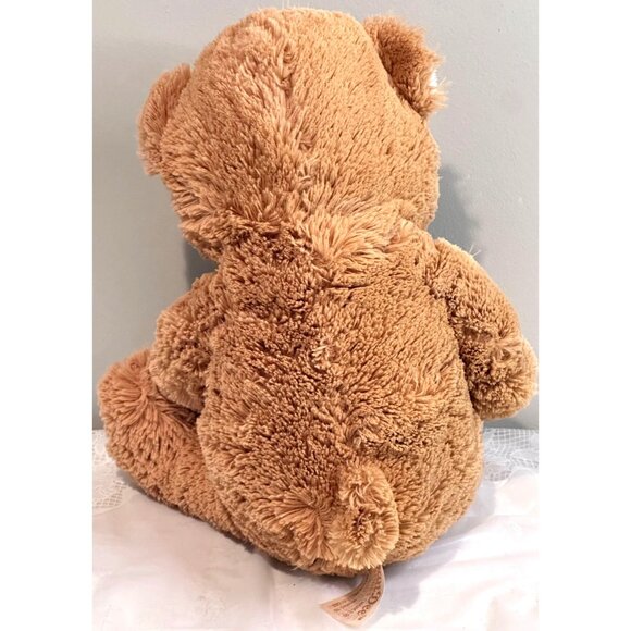 Dan Dee Plush Teddy Bear Stuffed Animal Toy Brown Shaggy  Brown Shower Gift - Picture 3 of 7